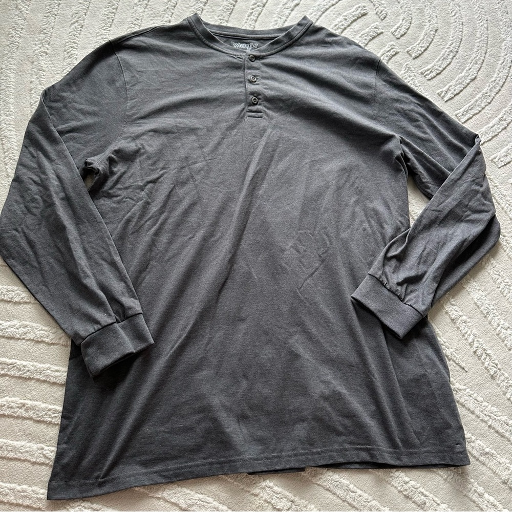 Wrangler | Long Sleeve Henley Tee